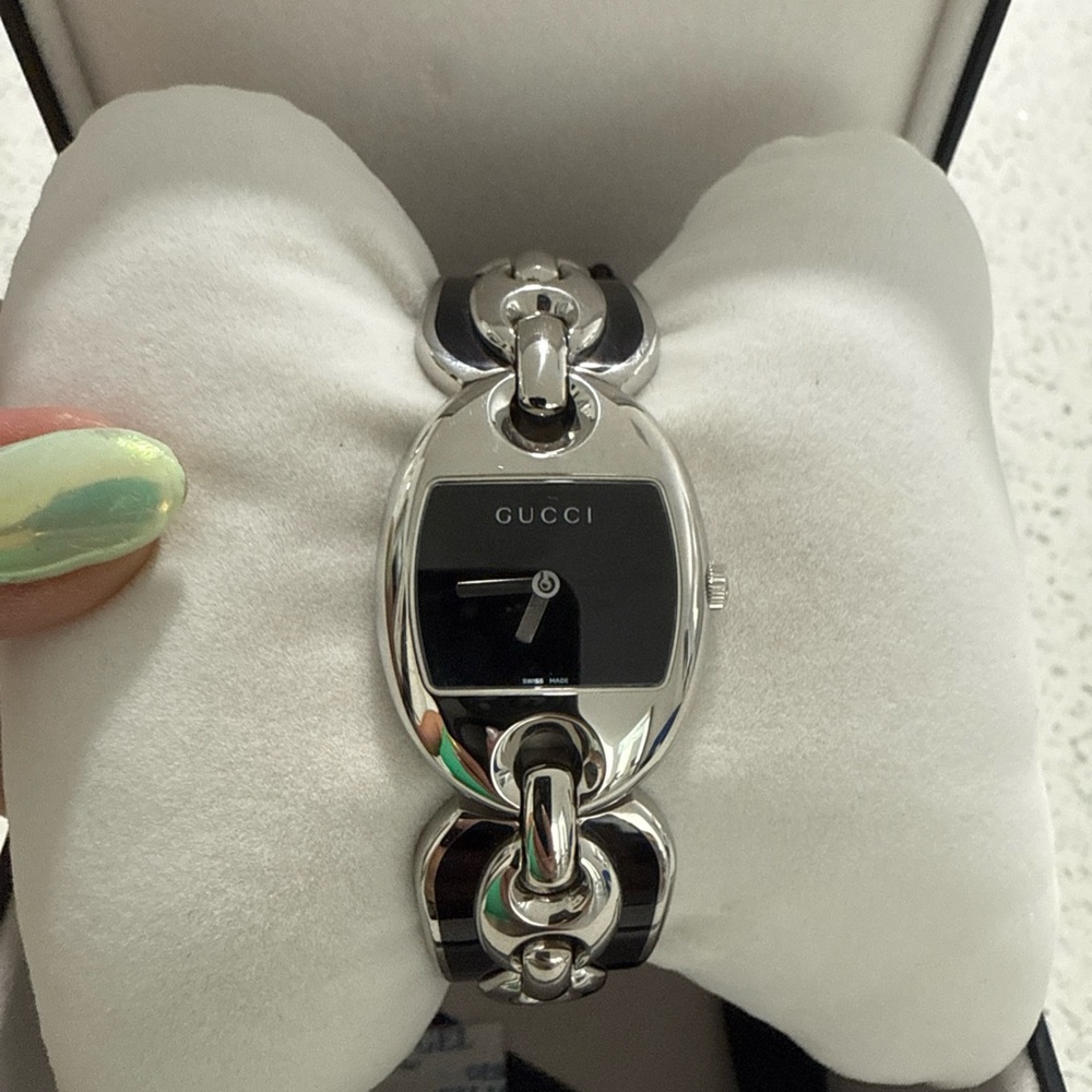 Ladies Authentic Gucci Marina Chain,new Quartz Watch 121.5
